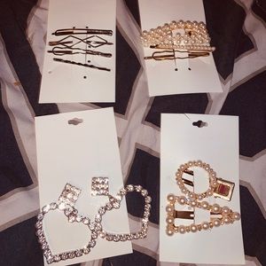 Earrings & hair clips